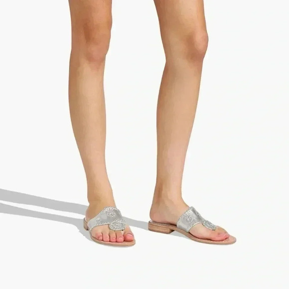 Jack Rogers Jacks Flat Wide Sandal New Size 10M - Picture 3 of 6